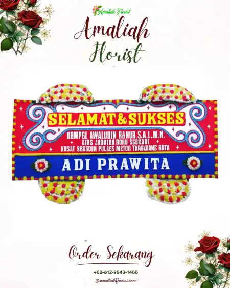 Papan Bunga Ucapan Selamat Meulaboh